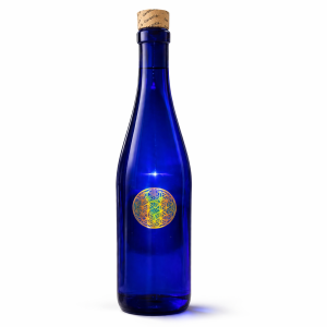 botella-vidrio-azul-cobalto-ho-oponopono-guatemala