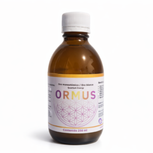 Frasco de Ormus Oro Monoatómico puro de Quantumzenter en Guatemala