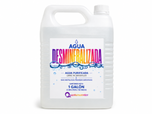 Agua Desmineralizada 1 Galón