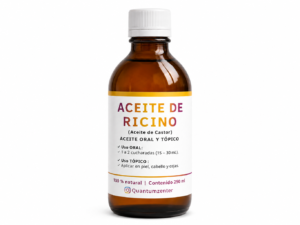 Aceite de Ricino Puro 250ml | Prensado en Frío