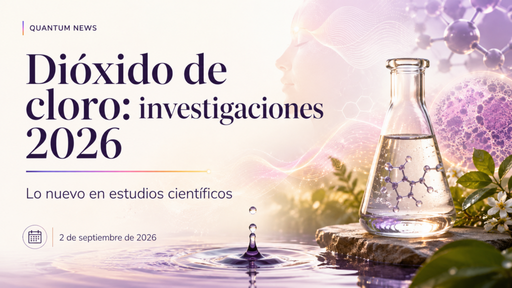 investigaciones sobre dioxido de cloro en 2026