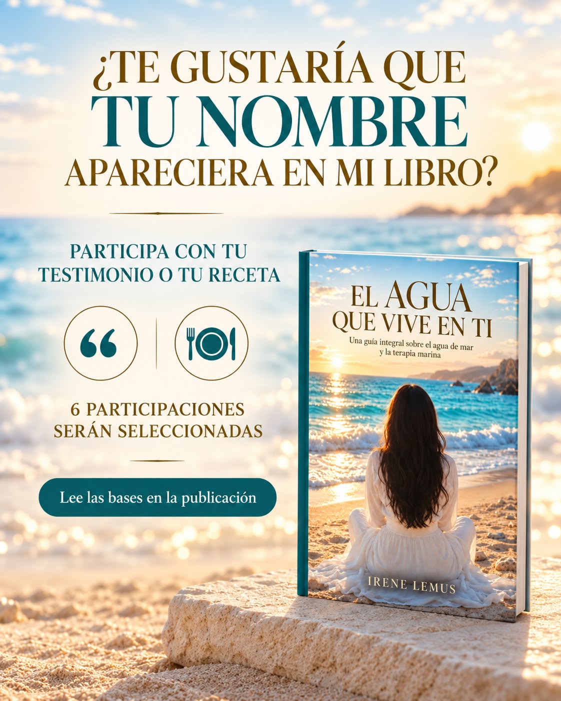 Portada del libro El agua que vive en ti, de Irene Lemus
